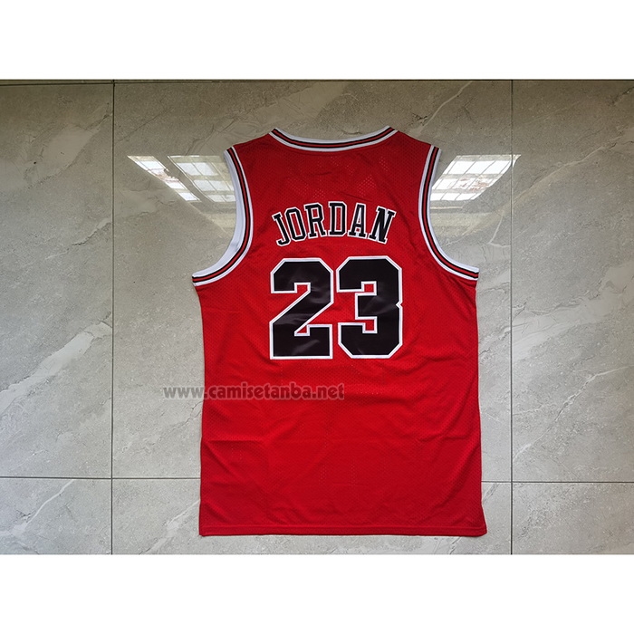 Camiseta Chicago Bulls Michael Jordan #23 Mitchell & Ness 1997-98 Rojo